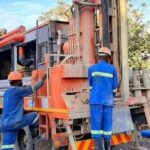 Borehole drilling in Zimbabwe